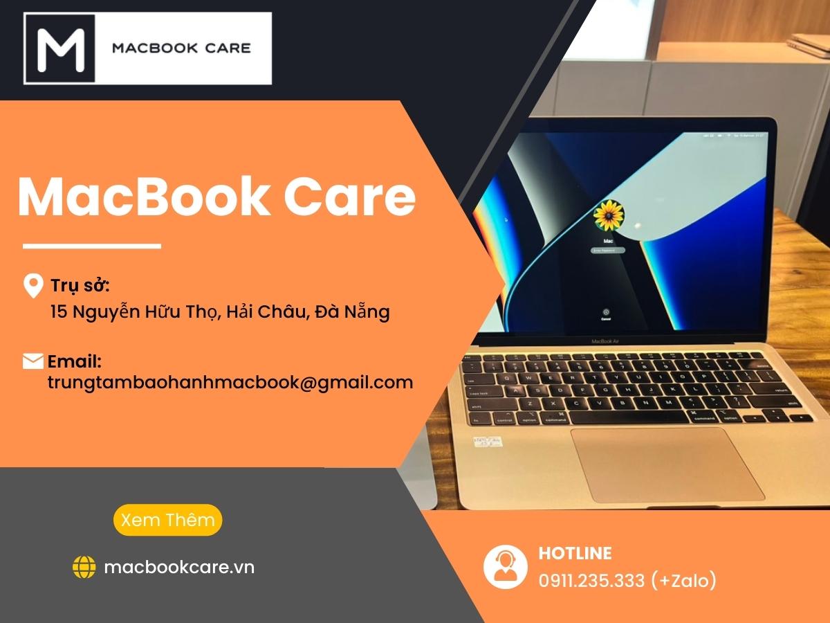 Sửa chữa macbook tại Đà Nẵng